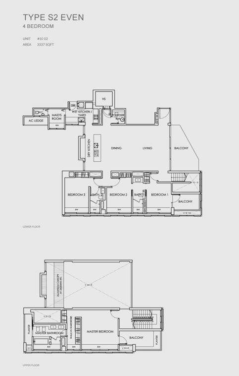 The Oliv floor plan